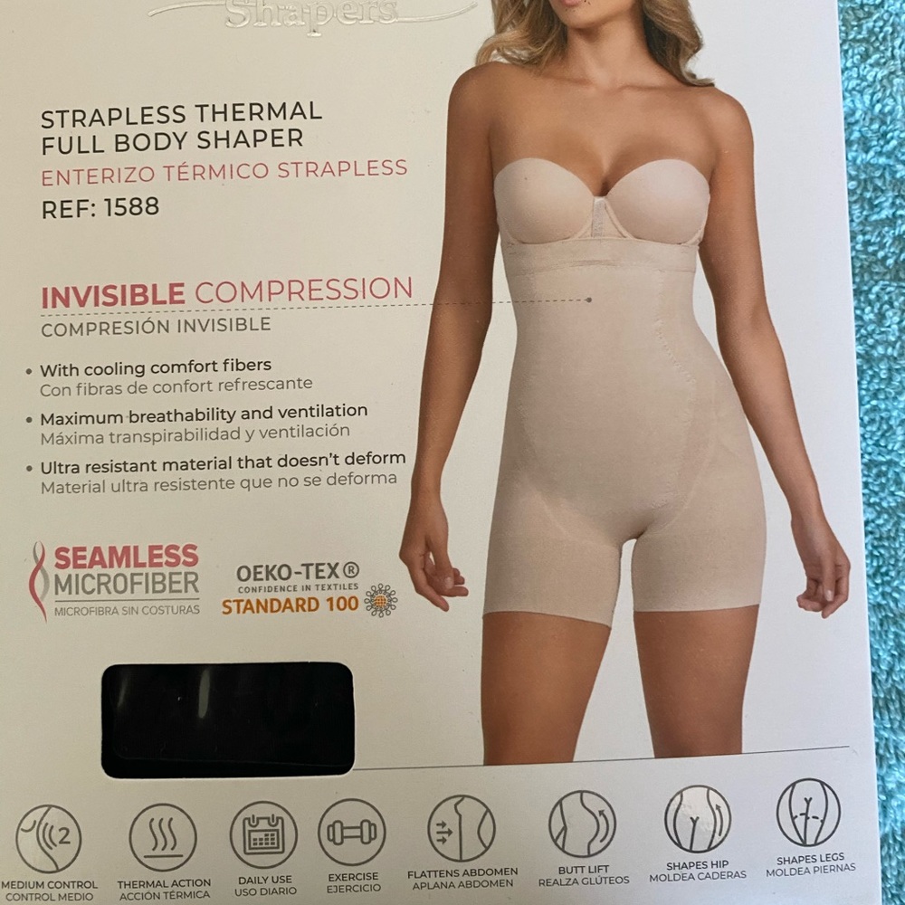CYSM- strapless thermal body shaper